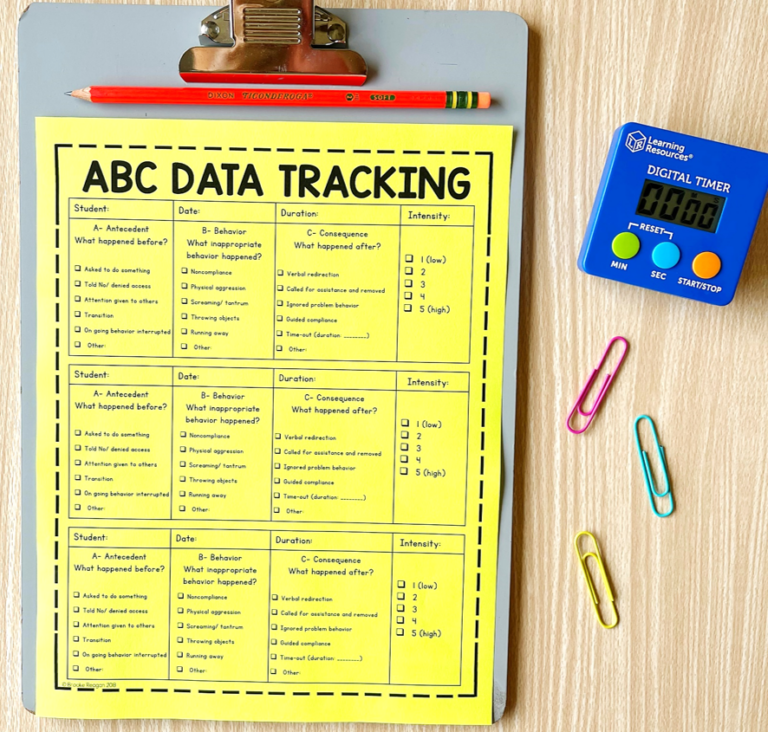 The Best Binder for Data Collection, Behavior Interventions and ...