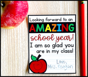 Back to School Student Gift Tags - Brooke Reagan's Class