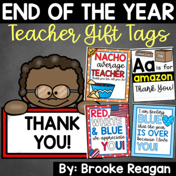 Editable - Classroom Setup - Gift Tags - Teacher Appreciation Gift Tags -  Thank you for helping me grow